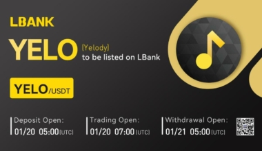 Yelody (YELO) Is Now Available for Trading on LBank Exchange