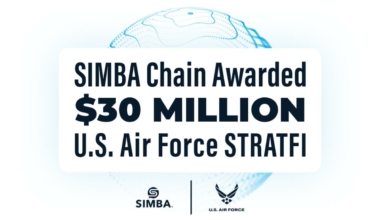 SIMBA Chain Awarded $30M U.S. Air Force STRATFI