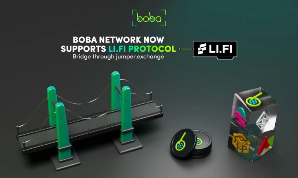 Boba Network Announces Integration with LIFI which now supports bridging and swapping to and from the Network