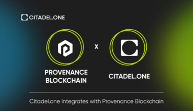 Citadel.one Super App Now Connected to Provenance Blockchain