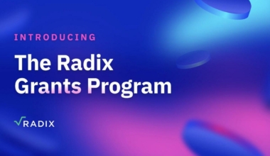 Radix Introduce Paradigm-Shifting $300,000 Grants Program to Incentivize Serious DApps