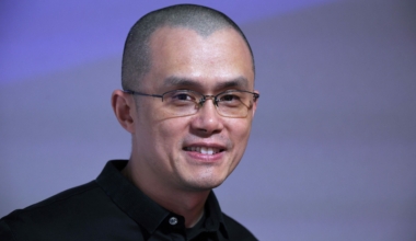 Binance CEO Changpeng Zhao (CZ) and Guangying Chen